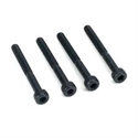 M4 x 35mm Allen Cap Screws Black (4)