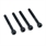 M4 x 35mm Allen Cap Screws Black (4)