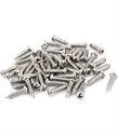 T 2.5mm x 6mm Phillips Round Head Tap Screws (8)