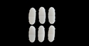 RadioActive Flat Polypropylene Hinges (10mm x 25mm) (6)