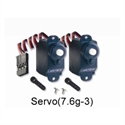 2 x 7.6g Servo's